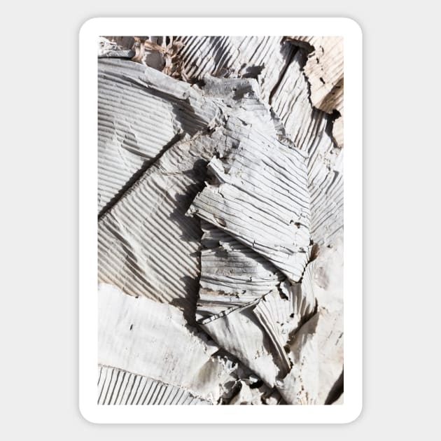 Waste cardboards Sticker by textural